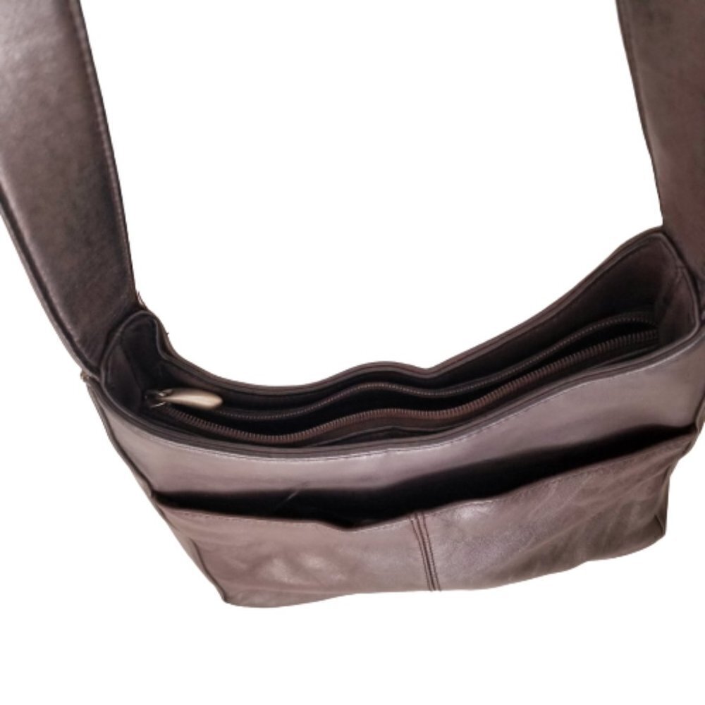 Lisa Loren Leather Vintage Bag Purse - Picture 10 of 10